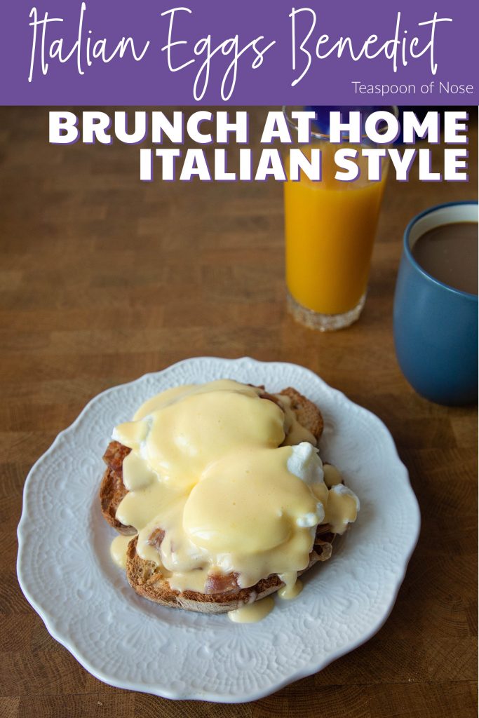 Italian eggs Benedict takes the classic brunch dish up a notch with classic Italian ingredients!