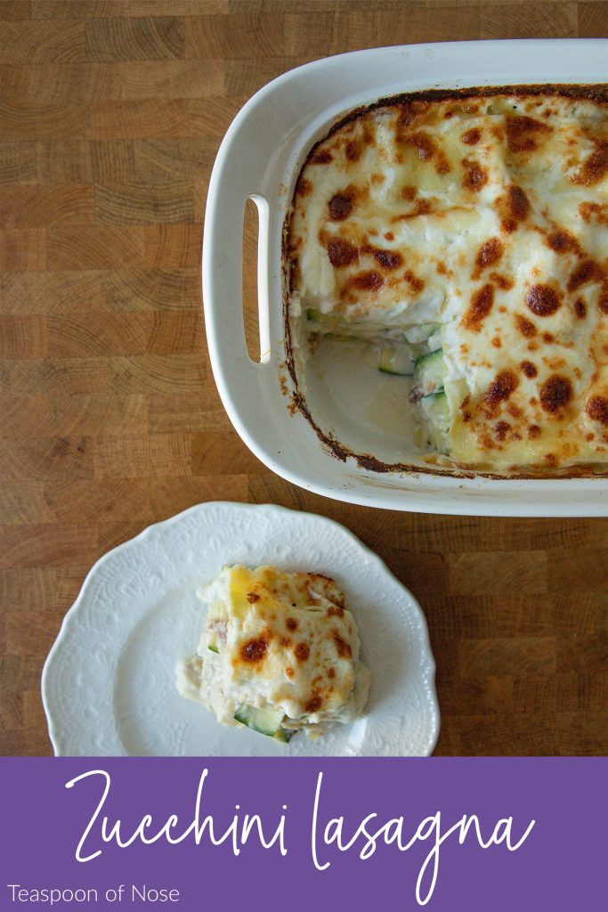 Zucchini lasagna is my take on a vegetarian lasagna that you'll want to make all year long! 