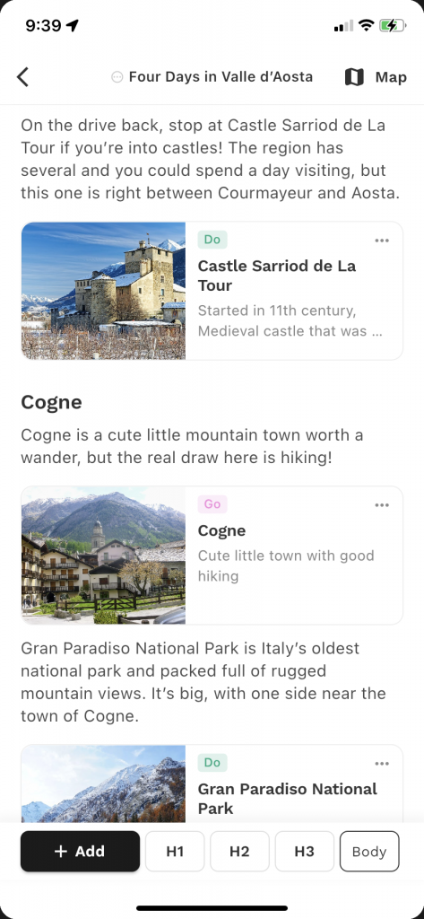 Thatch travel guides are easy to use for planning your next trip!